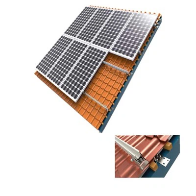 Lúibín Gléasta Gréine PV le díon claonta